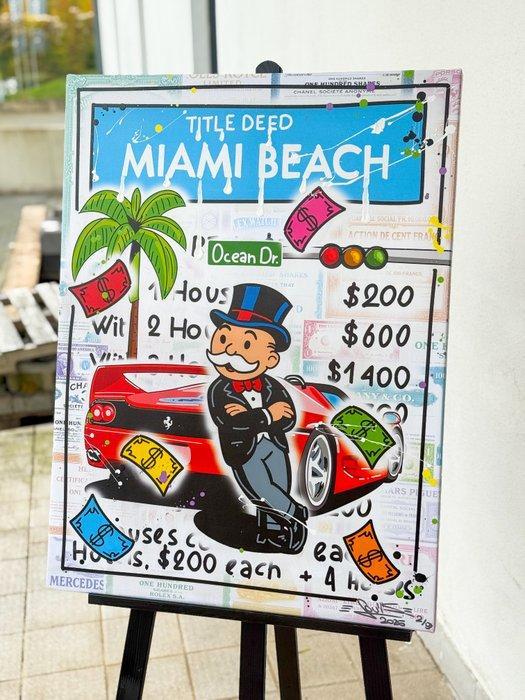 Louis Michel Krüger - Miami Beach Title Deed, Antiek en Kunst, Kunst | Designobjecten