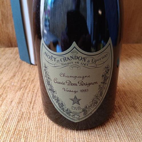 1993 Dom Pérignon - Champagne Brut - 1 Fles (0,75 liter), Verzamelen, Wijnen