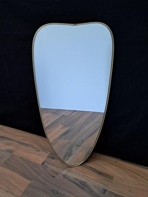 Miroir mural - Laiton - Miroir avec cadre en laiton, Antiek en Kunst, Kunst | Designobjecten