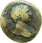 Empire romain. Trajan (98-117 apr. J.-C.). Sestertius Rome, Postzegels en Munten