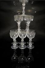 Val Saint Lambert - Drinkservies - Olivier - Kristal - 12, Antiek en Kunst