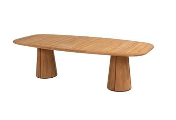 Taste by 4 Seasons Capri teak low tuintafel barrel met