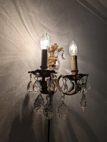 Wandlamp - Messing beschikbaar voor biedingen