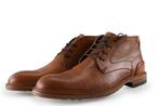 Floris van Bommel Veterschoenen in maat 40 Bruin | 5%, Kleding | Heren, Schoenen, Bruin, Verzenden, Floris van Bommel, Zo goed als nieuw