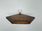 Amsterdamse school hoek wand console - Wandtafel - Hout