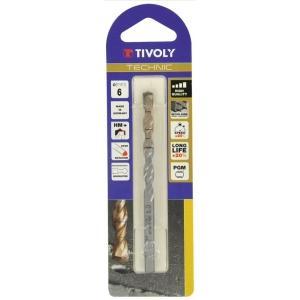 Tivoly technic cilindrische betonboor Ø4mm, Bricolage & Construction, Outillage | Foreuses