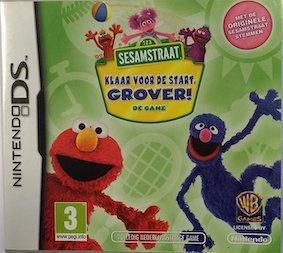 Sesamstraat Klaar voor de Start, Grover! (DS Games), Games en Spelcomputers, Games | Nintendo DS, Zo goed als nieuw, Ophalen of Verzenden