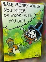 Alvin Silvrants (1979) - Sleeping Rich - Scrooge Mc Duck, Antiek en Kunst