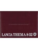 1986 LANCIA THEMA 8.32 INSTRUCTIEBOEKJE ITALIAANS, Ophalen of Verzenden