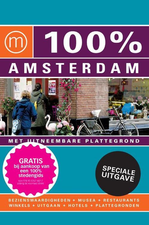 100% AMSTERDAM SPECIALE UITGAVE / Amsterdam +, Boeken, Reisgidsen, Gelezen, Verzenden