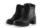 Mustang Veterboots in maat 41 Zwart, Kleding | Dames, Schoenen, Verzenden, Zwart, Overige typen, Zo goed als nieuw