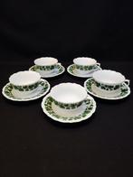 Meissen - Theeservies (10) - 5er Set Teetassen mit