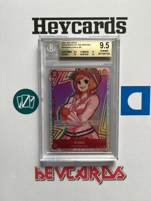 Beckett - 1 Graded card - One Piece - Koala - Awakening of, Hobby en Vrije tijd, Verzamelkaartspellen | Overige