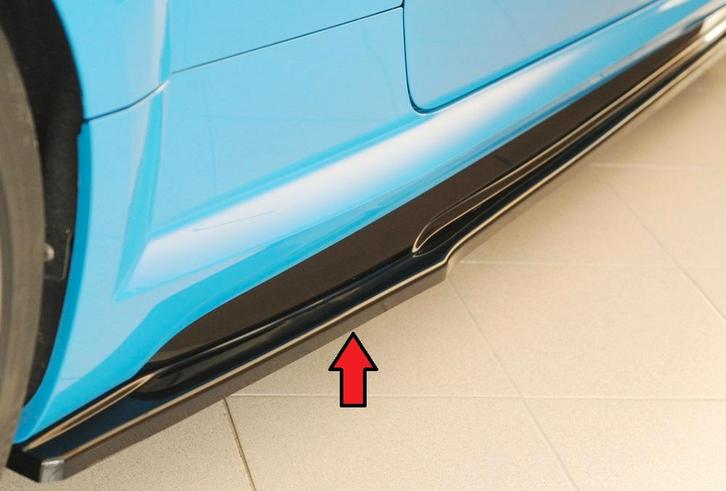 Side skirt aanzetstuk | Audi | TT S-Line / TTS / TT-RS (8S), Auto-onderdelen, Carrosserie, Nieuw, Audi, Verzenden
