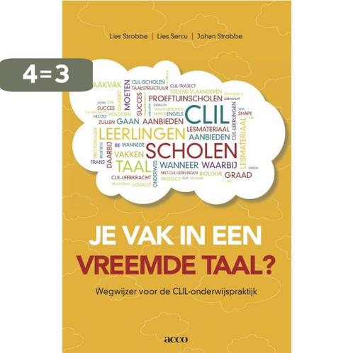 Je vak in een vreemde taal? 9789033489396 Lies Sercu, Boeken, Studieboeken en Cursussen, Zo goed als nieuw, Verzenden