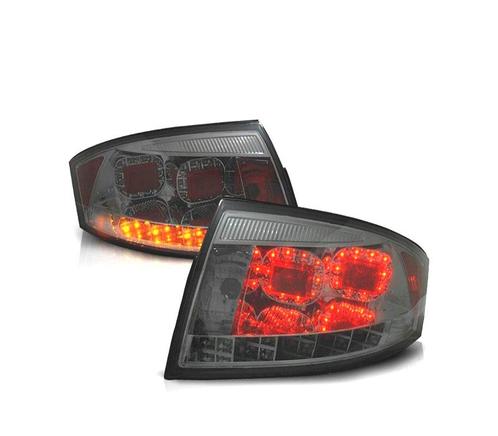 FEUX ARRIÈRE POUR AUDI TT 98-05 LED FOND CHROMÉ FUMÉ, Auto-onderdelen, Verlichting, Verzenden