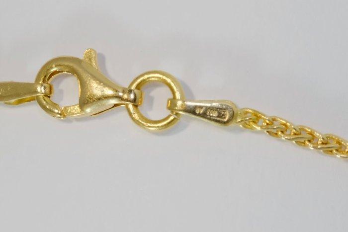 Halsketting - 18 karaat Geel goud - Lange gouden ketting, Handtassen en Accessoires, Kettingen