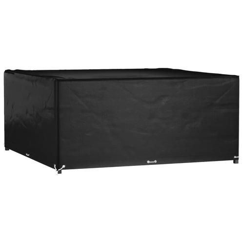 vidaXL Tuinmeubelhoezen met 16 oogjes 2 st vierkant, Tuin en Terras, Tuinmeubel-accessoires, Nieuw, Verzenden