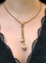 Halsketting - 18 karaat Geel goud - Gouden ketting van 18 kt, Handtassen en Accessoires, Kettingen, Nieuw