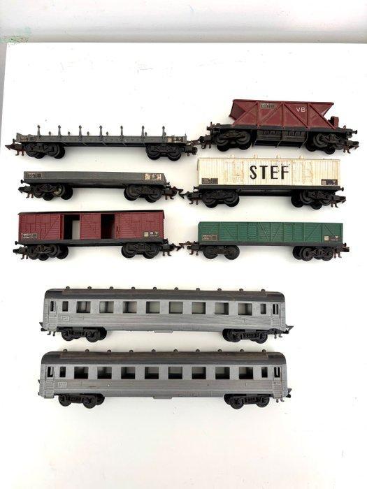 Jouef H0 - Wagon de marchandises pour trains miniatures (8), Hobby en Vrije tijd, Modeltreinen | H0