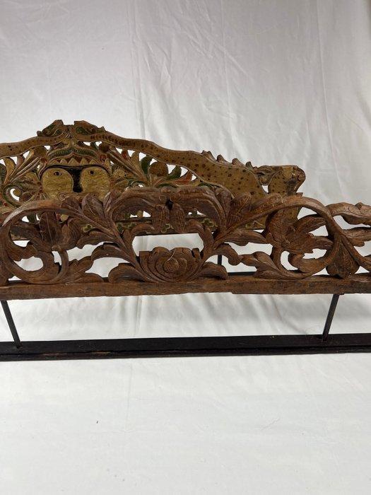 2 houtsnijwerk panelen - Indonesië (Zonder Minimumprijs), Antiek en Kunst, Kunst | Niet-Westerse kunst