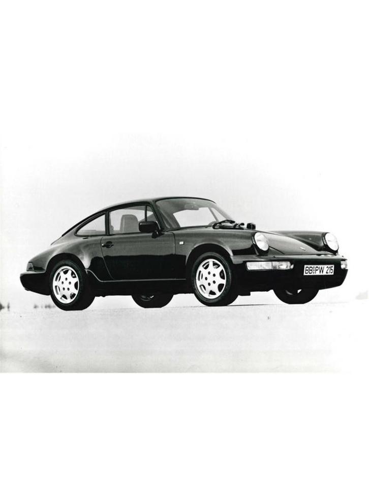 1989 PORSCHE 911 CARRERA 2 PERSFOTO, Boeken, Auto's | Folders en Tijdschriften