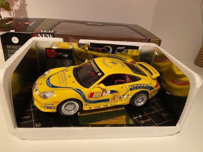 Bburago 1:18 - Modelauto - Porsche GT3 Cup, Hobby en Vrije tijd, Modelauto's | 1:5 tot 1:12