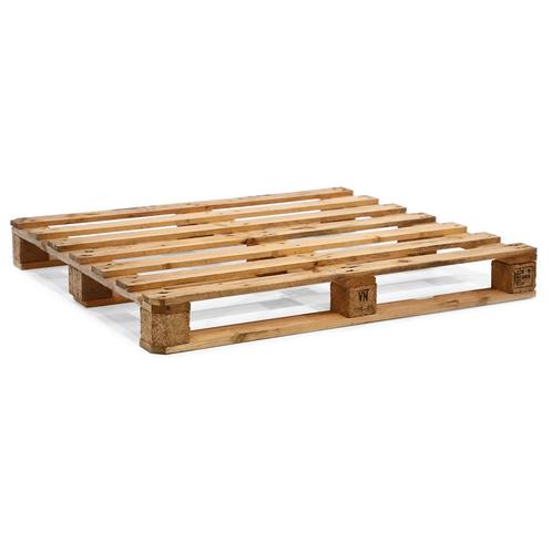 Gebruikte houten pallets blokpallet 4-weg, Articles professionnels, Machines & Construction | Chariots élévateurs & Transport interne