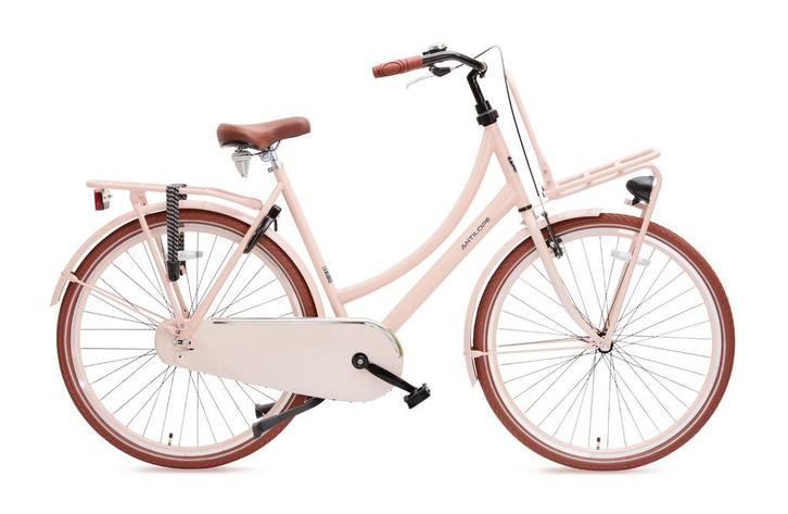 Antilope Cargo X1 Plus Transportfiets 28 Inch  Dusty Rose, Fietsen en Brommers, Fietsen | Meisjes, Ophalen of Verzenden