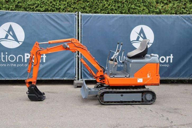 Veiling: Minigraver Ihi IS-7GX2 Diesel 6kw, Zakelijke goederen, Machines en Bouw | Kranen en Graafmachines, Ophalen
