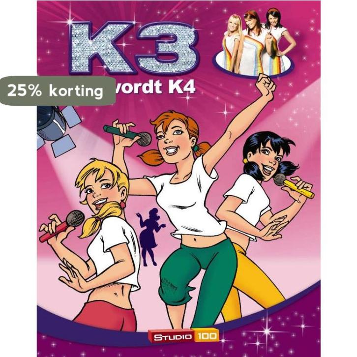 K3 wordt K4 / Studio 100 9789059164871, Boeken, Kinderboeken | Jeugd | 13 jaar en ouder, Gelezen, Verzenden