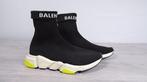 Balenciaga Speed Trainers Cuffed Black and Yellow - Sneakers, Nieuw