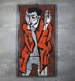 Adela M. - Egon, batik malowany, 49x100cm