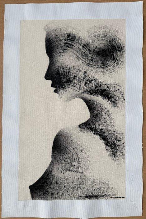 MrKas - “She is a hurricane”, Antiek en Kunst, Kunst | Schilderijen | Modern