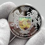 United Crypto States. 2023 – Liberty Eagle – 1 oz Silver