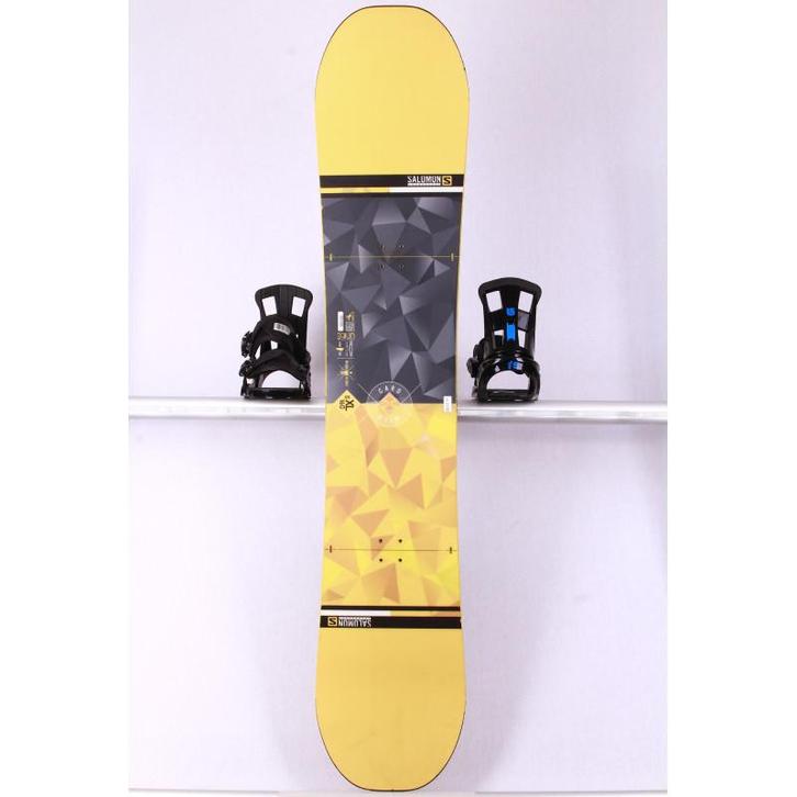 160 snowboard SALOMON WILD CARD, yellow, ALL terrain, woodco, Sport en Fitness, Snowboarden, Verzenden