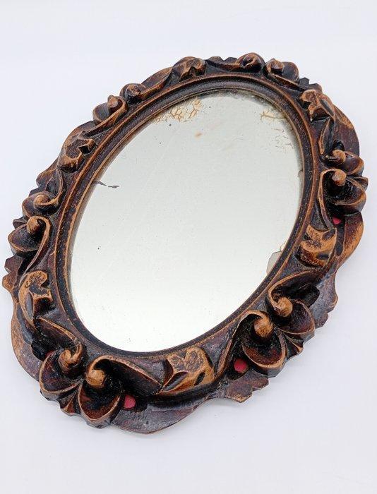 Spiegel - Glas, Hout, Antiek en Kunst, Curiosa en Brocante