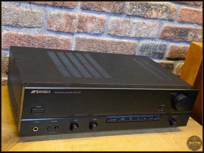 Sansui - AU-X117 Solid state geïntegreerde versterker, TV, Hi-fi & Vidéo, Radios