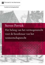 Het belang van het vermogensrecht voor de beoefenaar van het, Boeken, Verzenden, Zo goed als nieuw, Steven Perrick