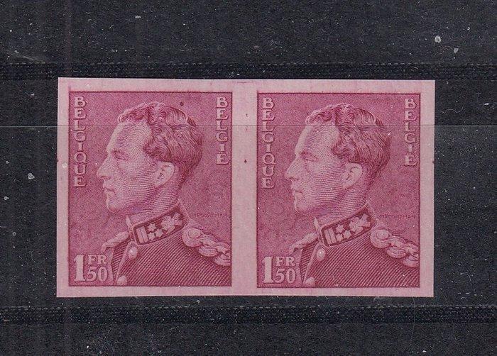 België 1936 - Poortman - OBP : 429 ongetand ( 3x los + 1, Postzegels en Munten, Postzegels | Europa | België