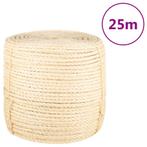 vidaXL Touw 8 mm 25 m 100% sisal, Verzenden, Nieuw