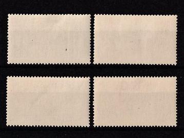 België 1933 - 4 hogere waarden uit de reeks Grote Orval -