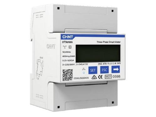 Veiling - Chint G DTSU666-CT RS485MID Elektriciteitsmeter, Doe-het-zelf en Bouw, Elektriciteit en Kabels