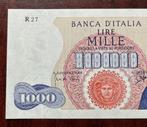 Italië. - 1.000 Lire Lire 1964 - Gigante BI 55D (Zonder, Postzegels en Munten
