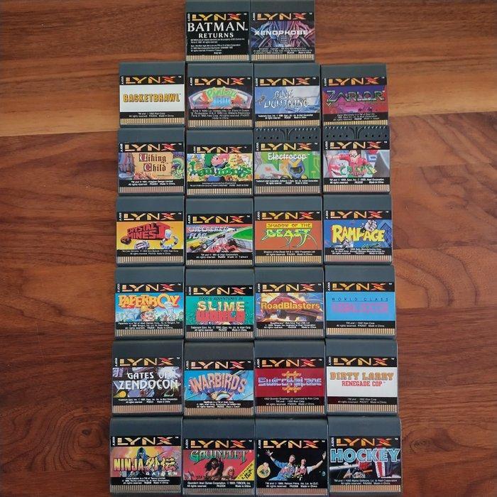 Atari - Lynx - with 26 games including Lemmings, Warbirds,, Games en Spelcomputers, Spelcomputers | Overige Accessoires