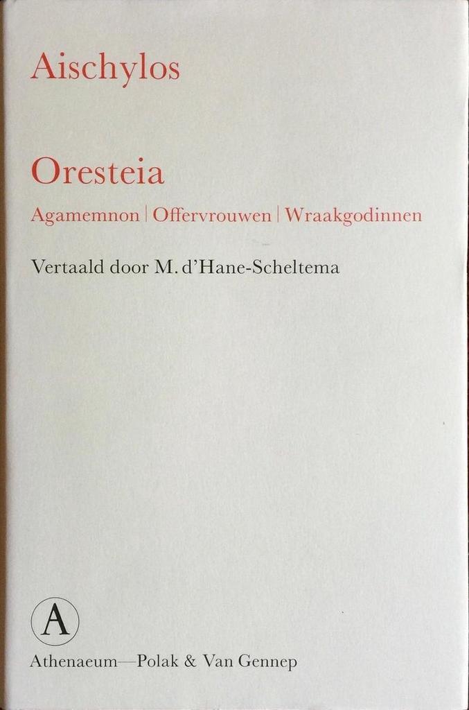 Oresteia / Baskerville serie 9789025301675 Aischylos, Boeken, Overige Boeken, Zo goed als nieuw, Verzenden