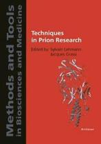 Techniques in Prion Research. Lehmann, Sylvain   ., Lehmann, Sylvain, Verzenden