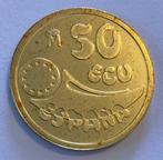 Espagne. 50 Ecu 1989 Felipe II, Postzegels en Munten