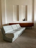 Fauteuil (3) - Hout, stof - Modulaire fauteuil, Antiek en Kunst