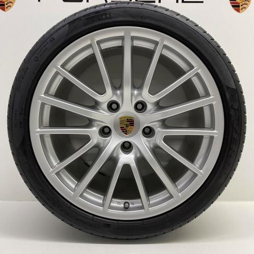 Porsche 997 2/4  19inch SportDesign zilver met banden 8MM, Autos : Pièces & Accessoires, Pneus & Jantes, Enlèvement